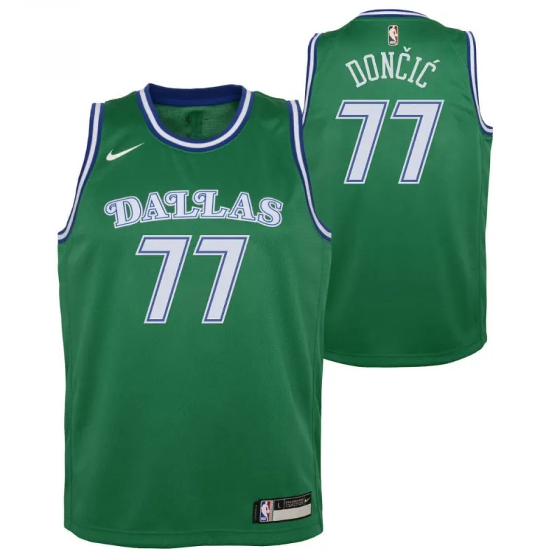 CAMISETA LUKA DONCIC DALLAS MAVERICKS CLASSIC SWINGMAN  JUNIOR