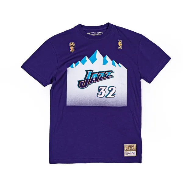 CAMISETA KARL MALONE UTAH JAZZ - N&N TEE "THE FINALS"