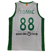 CAMISETA ANTE TOMIC - JOVENTUT BADALONA SPALDING LIGA ENDESA 2022 BLANCA