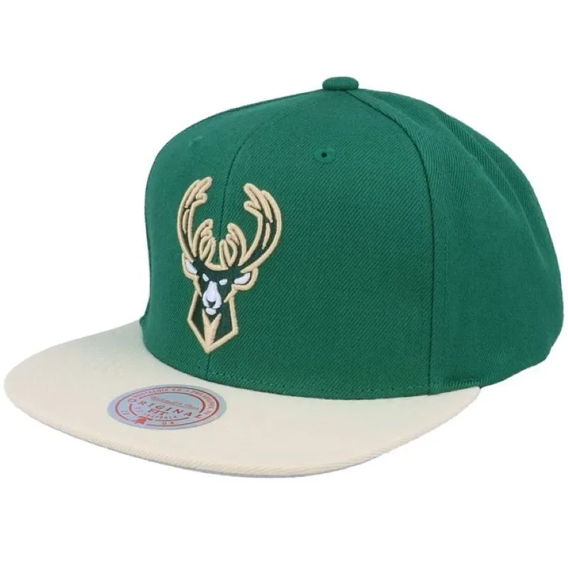 GORRA MILWAUKEE BUCKS WOOL TEAM 2 TONE 2.0 - MITCHELL AND NESS