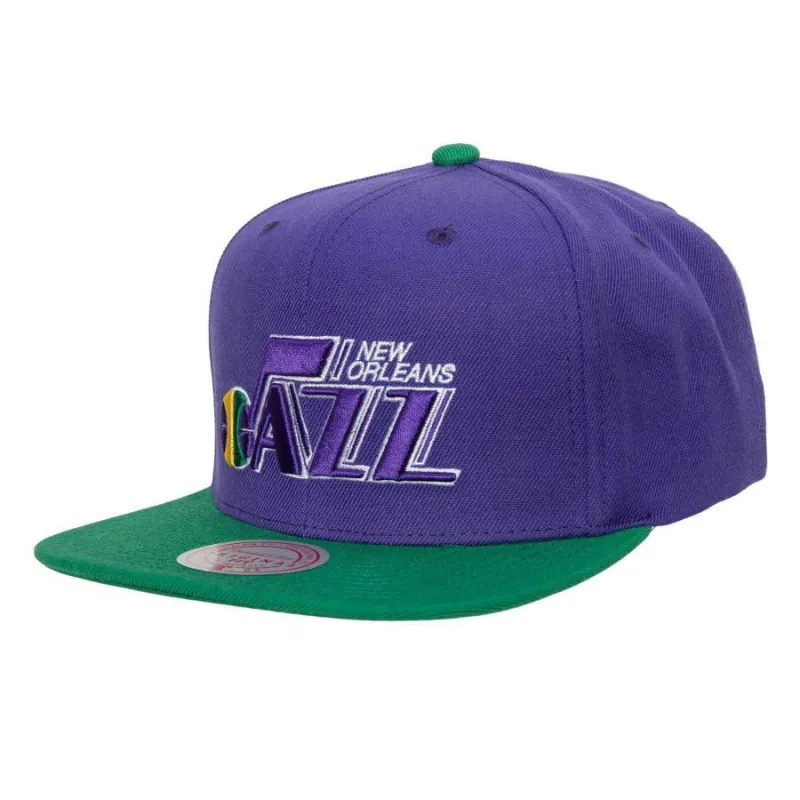 GORRA NEW ORLEANS JAZZ TEAM 2 TONE HWC 2 - MITCHELL AND NESS