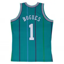 CAMISETA MUGGSY BOGUES - CHARLOTTE HORNETS - SWINGMAN 1992-93