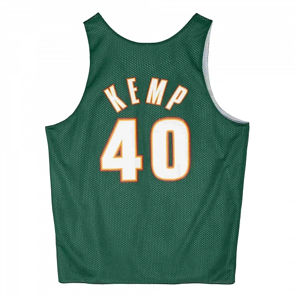 CAMISETA SHAWN KEMP REVERSIBLE SEATTLE SUPERSONICS MESH TANK