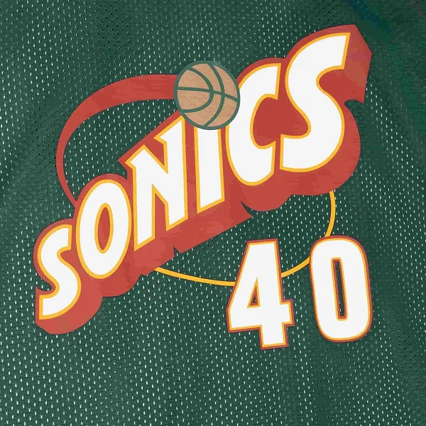 CAMISETA SHAWN KEMP REVERSIBLE SEATTLE SUPERSONICS MESH TANK