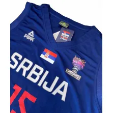 CAMISETA NIKOLA JOKIC SERBIA - PEAK AZUL EUROBASKET 22