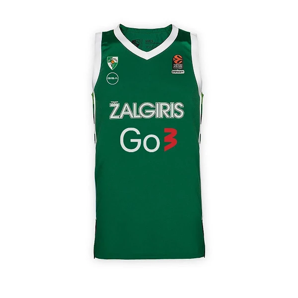 CAMISETA ZALGUIRIS KAUNAS - EUROLIGA GSA VERDE