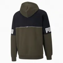 SUDADERA PUMA POWER COLOURBLOCK FOREST NIGHT