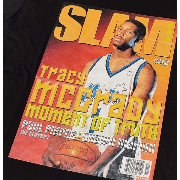 CAMISETA TRACY MCGRADY "SLAM COVER" - MITCHELL & NESS