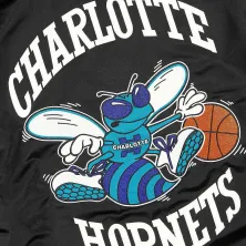 Chaqueta Charlotte Hornets Mitchell And Ness "Team Origins Satin Jacket"