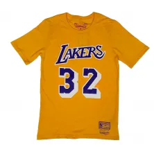 camiseta magic johnson lakers junior nba mitchell and ness