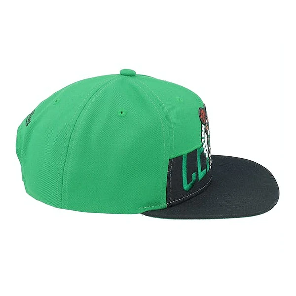 GORRA BOSTON CELTICS HALF HALF HWC