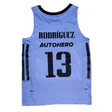 camiseta baloncesto junior Chacho Rodriguez real madrid 2023 segunda equipacion