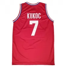 camiseta Tony Kukoc Croacia Gatorade roja