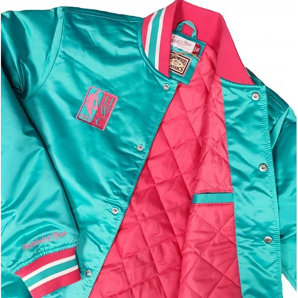 Chaqueta Mitchell and Ness NBA All Star 1996 San Antonio Heavyweight Satin Jacket