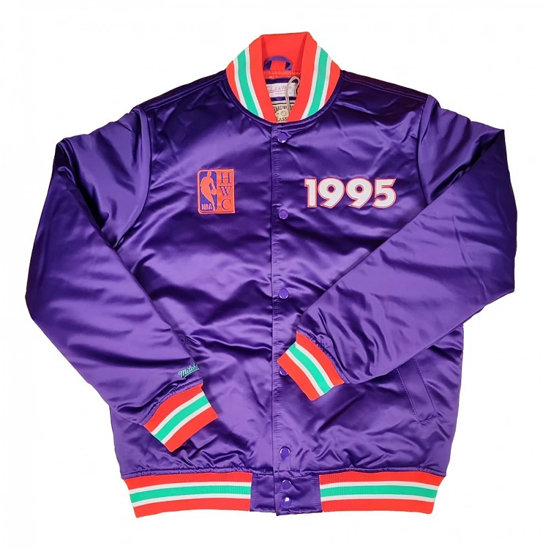 Chaqueta Mitchell and Ness NBA All Star 1995 Phoenix Heavyweight Satin Jacket