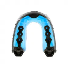 Protector Bucal Shock Doctor Gel Max - Negro y azul