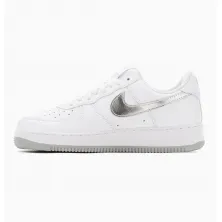 Zapatillas Nike Air Force One Low Retro - White Silver