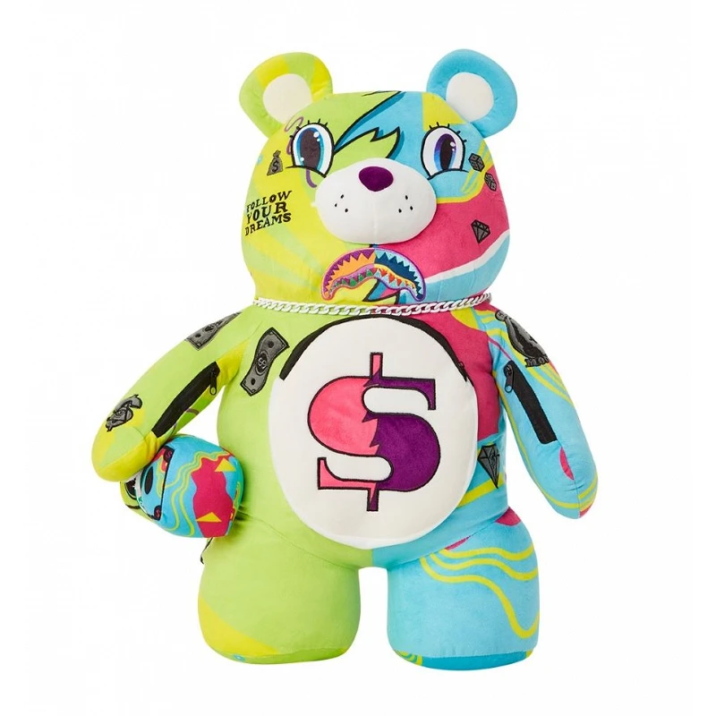 Mochila oso Sprayground multicolor Split Weird Bear