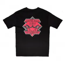 Camiseta NBA Championship Chicago Bulls Logo de New Era en negro