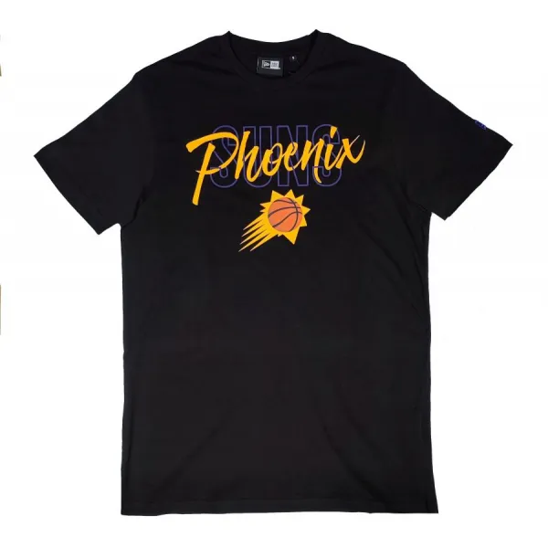 camiseta manga corta nba phoenix suns script negra