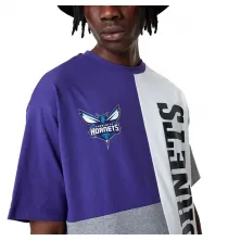 Camiseta manga corta Charlotte Hornets NBA Cut and Sew New Era