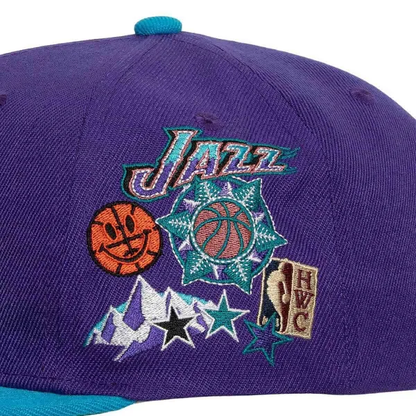 Gorra Utah Jazz NBA Patch Overload