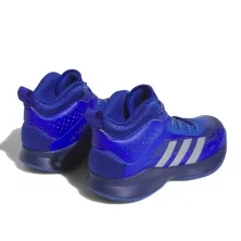 Zapatillas baloncesto Adidas Cross Em Up 5 azules niño