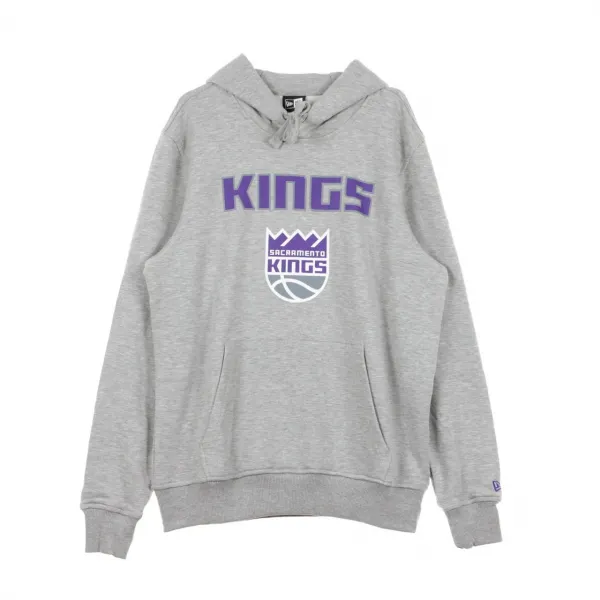 Sudadera con capucha Sacramento Kings New Era en gris