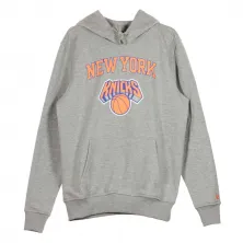 Sudadera con capucha New York Knicks Team Logo New Era en gris