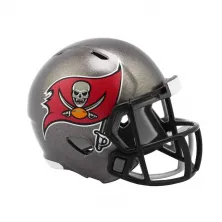 Mini casco Ridell NFL de los Tampa Buccaners