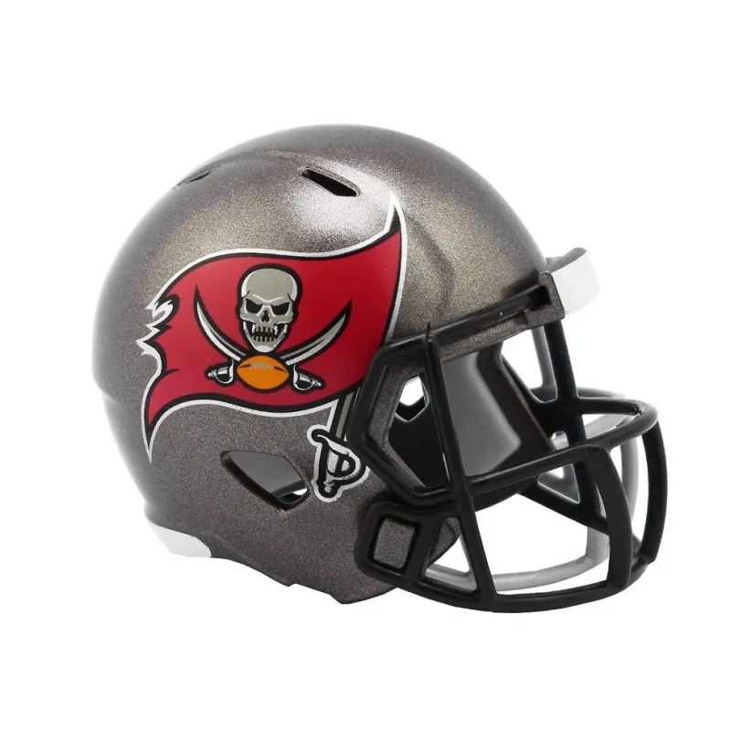 Mini casco Ridell NFL de los Tampa Buccaners