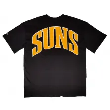 Camiseta Phoenix Suns NBA Infill Logo Oversized New Era en Negro