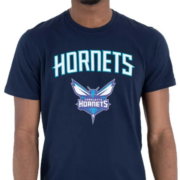 Camiseta Charlotte Hornets Team Logo New Era manga corta