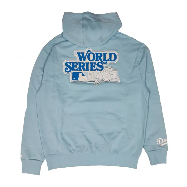 Sudadera Los Angeles Dodgers World Series patch de New Era