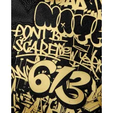 Mochila Sprayground "Half Graff Gold DLXSV"
