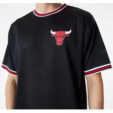 Camiseta NBA Mesh Chicago Bulls Logo Oversized