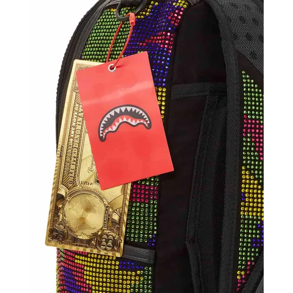 Mochila Sprayground Trippy Trinity Camo Crystal