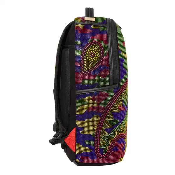 Mochila Sprayground Trippy Trinity Camo Crystal