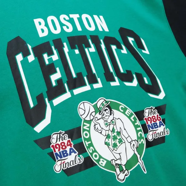 Sudadera Boston Celtics NBA All Over Crew Mitchell and Ness