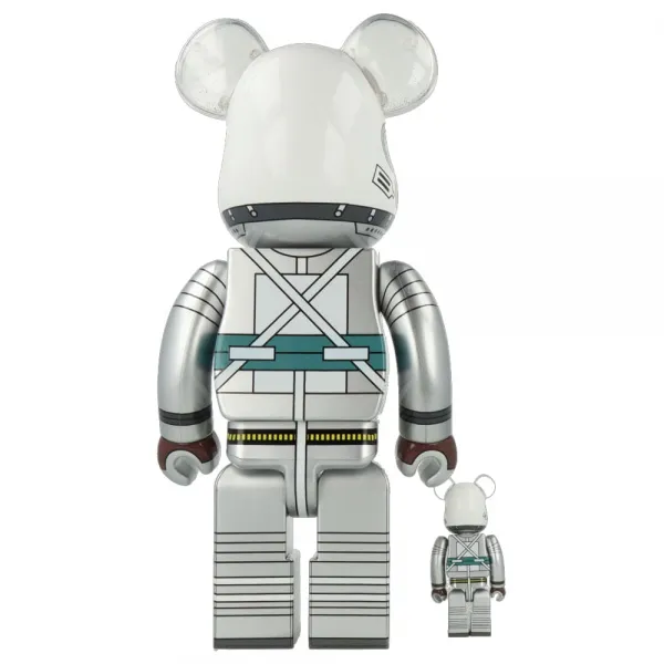 Bearbrick NASA Project Mercury Astronaut 400%+100% Set - Mediom Toys