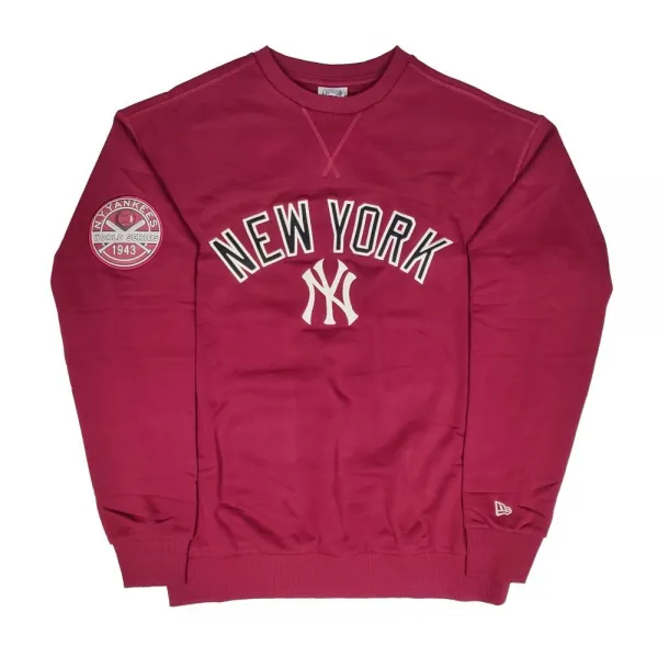 Sudadera New York Yankees granate