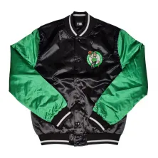 Chaqueta NBA Satin Bomber Boston Celtics