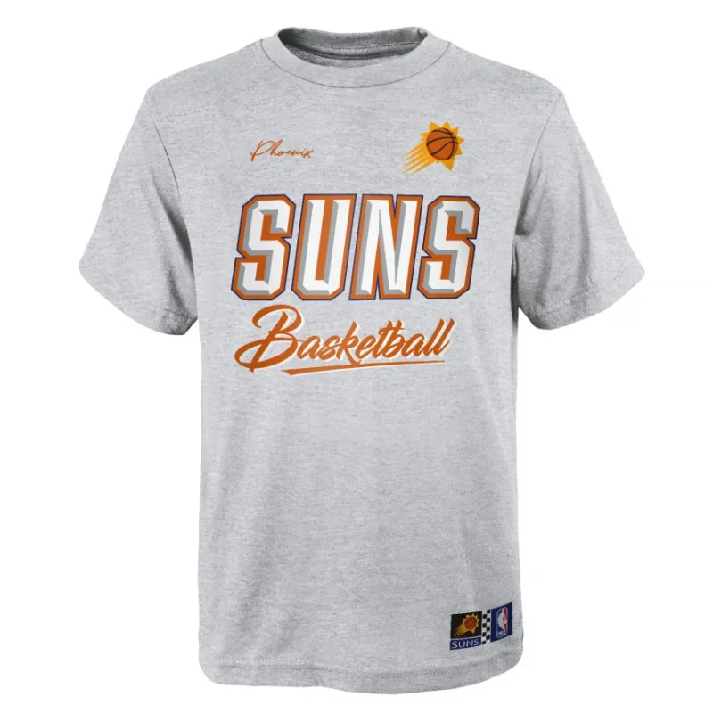 Camiseta Phoenix Suns Court Track Outerstuff - Junior Ash