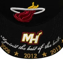 Gorra Curva Miami Heat NBA Against the best Pro