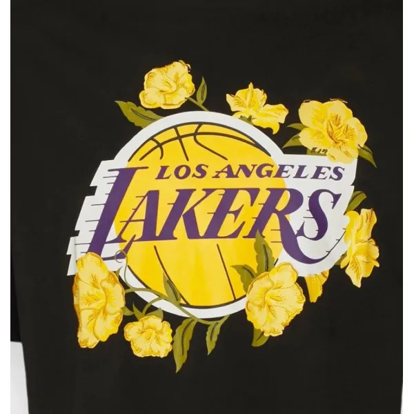 Camiseta Lakers "Floral Graphic" Oversized