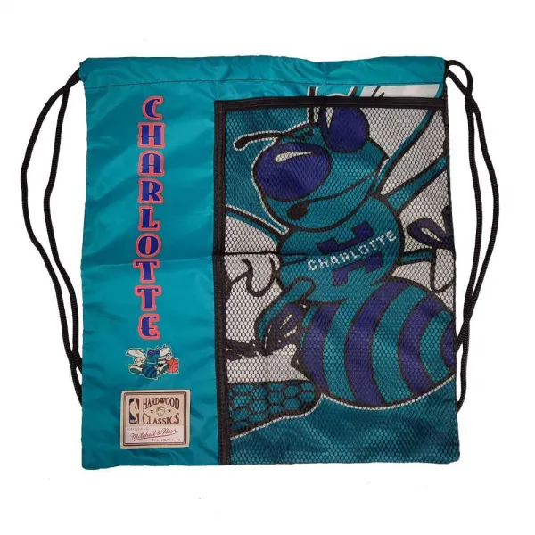 Saco Charlotte Hornets NBA Team Logo de Mitchell and Ness