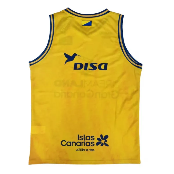 Camiseta Baloncesto Gran Canaria Spalding ACB amarilla