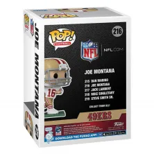 Funko Pop Joe Montana con San Francisco 49ers