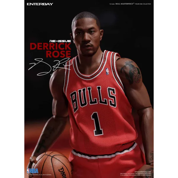 Figura Enterbay Derrick Rose 1/6 Chicago Bulls - Masterpiece