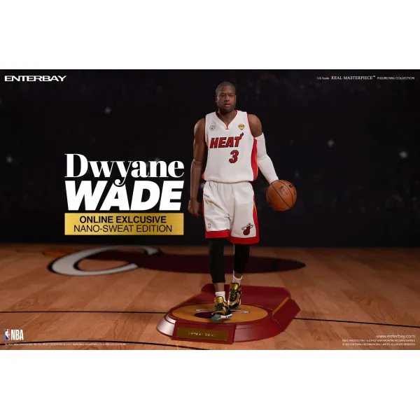 Figura Enterbay Dwyane Wade 1/6 Miami Heat - Masterpiece